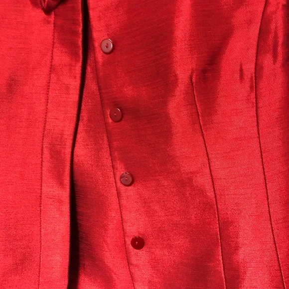 KASPER Two Piece Formal Cranberry Women’s Suit - Picture 5 of 15